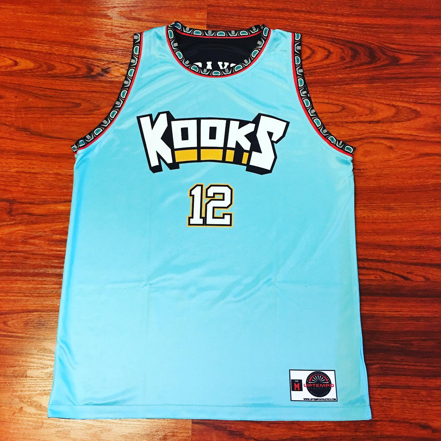 White/Blue Kappa Mens Basketball Jersey Vest XL 